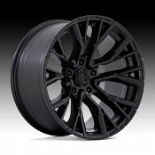 Fuel Rebar 5 D847 Blackout Custom Truck Wheels